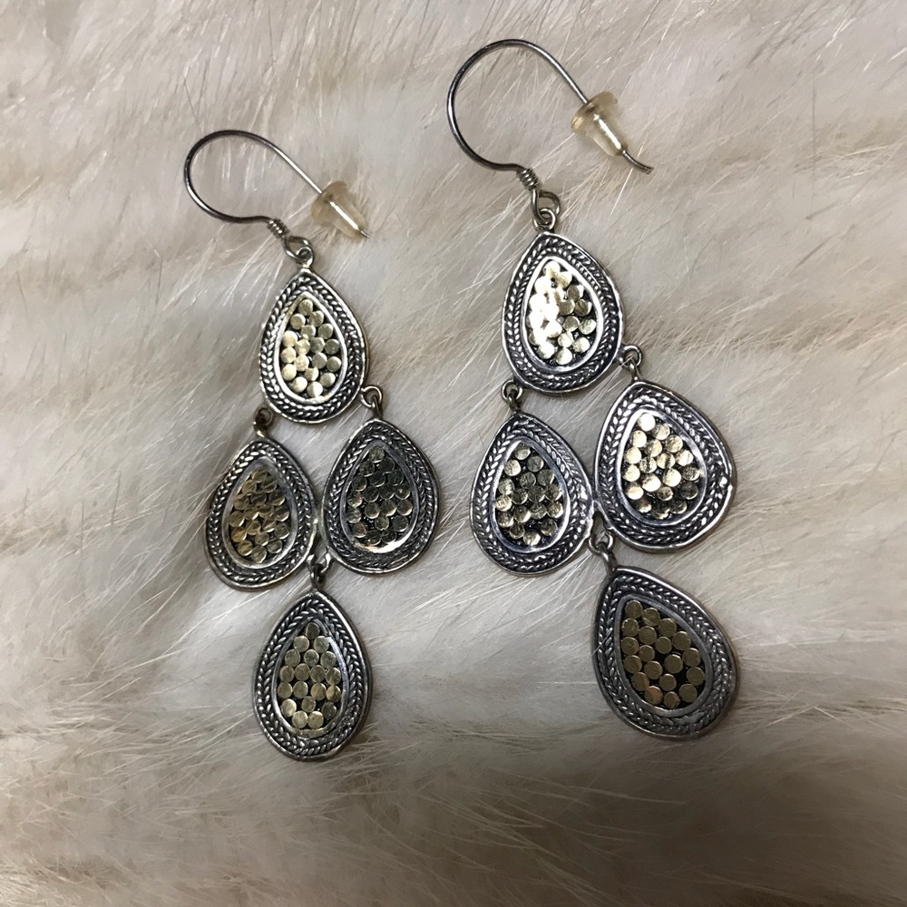 3 Teared dangles